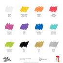 Mont Marte Signature Acrylic Paint Pens Broad Tip Set of 12