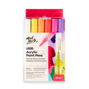 Mont Marte Signature Acrylic Paint Pens Broad Tip Set of 12