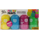 Mont Marte Poster Paint 250ML 4 Piece Set Bright