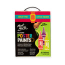 Mont Marte Fluoro Poster Paint 6 Piece Set X 60ML