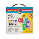 Mont Marte Poster Paints 12 Piece Set X 60ML