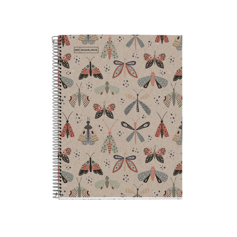 Miquelrius 80 Leaf Ruled Ecobutterfly Notebook