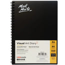 Mont Marte Black 140GSM A4 80 page Visual Art Diary