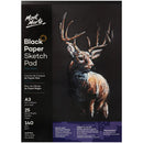 Mont Marte Black 25 Sheet 140GSM Sketch Pads