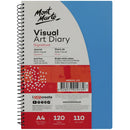 Mont Marte PP Coloured Cover 120 page Visual Art Diaries