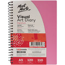 Mont Marte PP Coloured Cover 120 page Visual Art Diaries