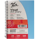 Mont Marte PP Coloured Cover 120 page Visual Art Diaries