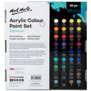 Mont Marte Signature Acrylic Colour 36ML Paint Set of 36