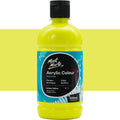 Mont Marte Studio Acrylic Paints 500ML#Colour_LEMON YELLOW