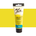 Mont Marte Signature Acrylic Colour Paints 75ML#Colour_LEMON YELLOW