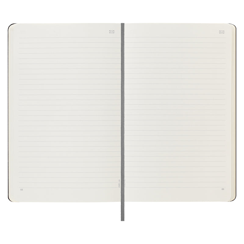 Moleskine Smart Large Ruled Black Notebook