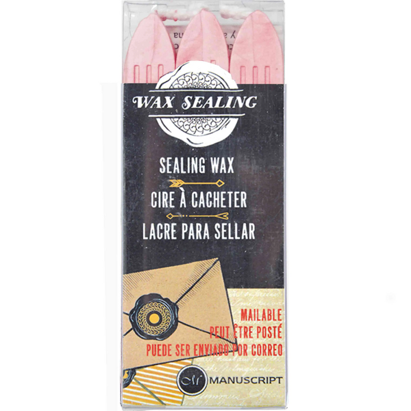 Manuscript Sealing Wax With Wick Pack of 3