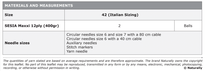 Knitting Pattern N1772 - Womens Cardigan 12ply Yarn