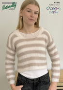 Knitting Pattern N1806 - Womens Jumper 76-107cm 12ply Yarn