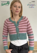 Knitting Pattern N1807 - Womens Cardigan 76-112cm 12ply Yarn