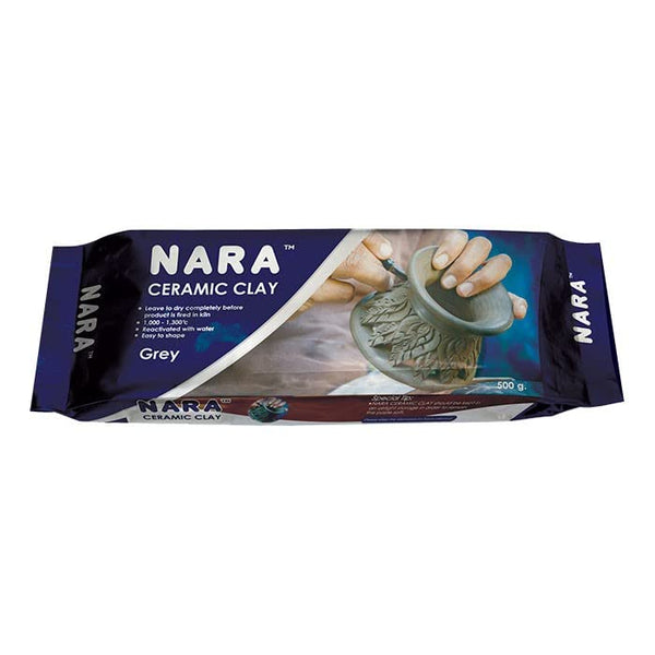 Nara Ceramic Clay 500g#Colour_GREY