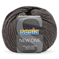 Sesia New One Chunky Yarn 14ply - Clearance#Colour_CHARCOAL/BROWN (1724)