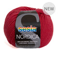 Sesia Nordica Merino DK Yarn 8ply#Colour_DEEP RED (1504) - NEW