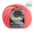 Sesia Nordica Merino DK Yarn 8ply#Colour_CORAL RED (2575) - NEW