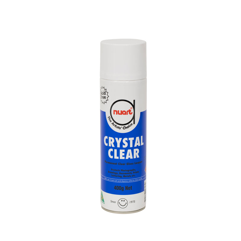 Nuart Crystal Clear Gloss Lacquer 400gm