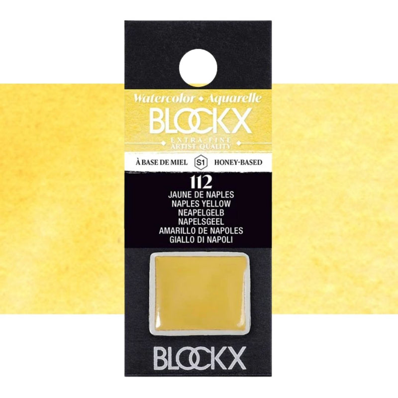 BLOCKX Artists' Watercolour Half Pans