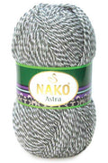 Nako Astra DK Yarn 8ply - Clearance#Colour_GREY WHITE MARL (21303)