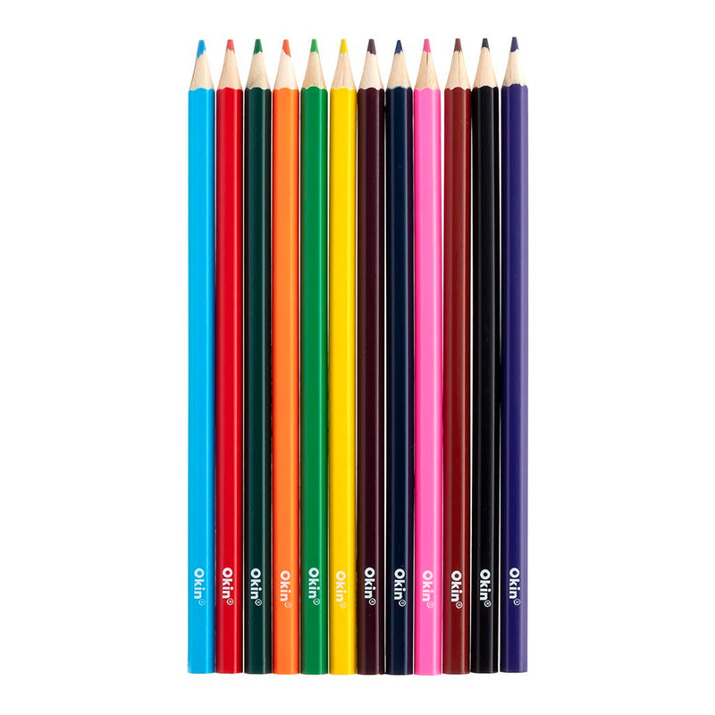 Okin Colouring Pencils Pack of 12