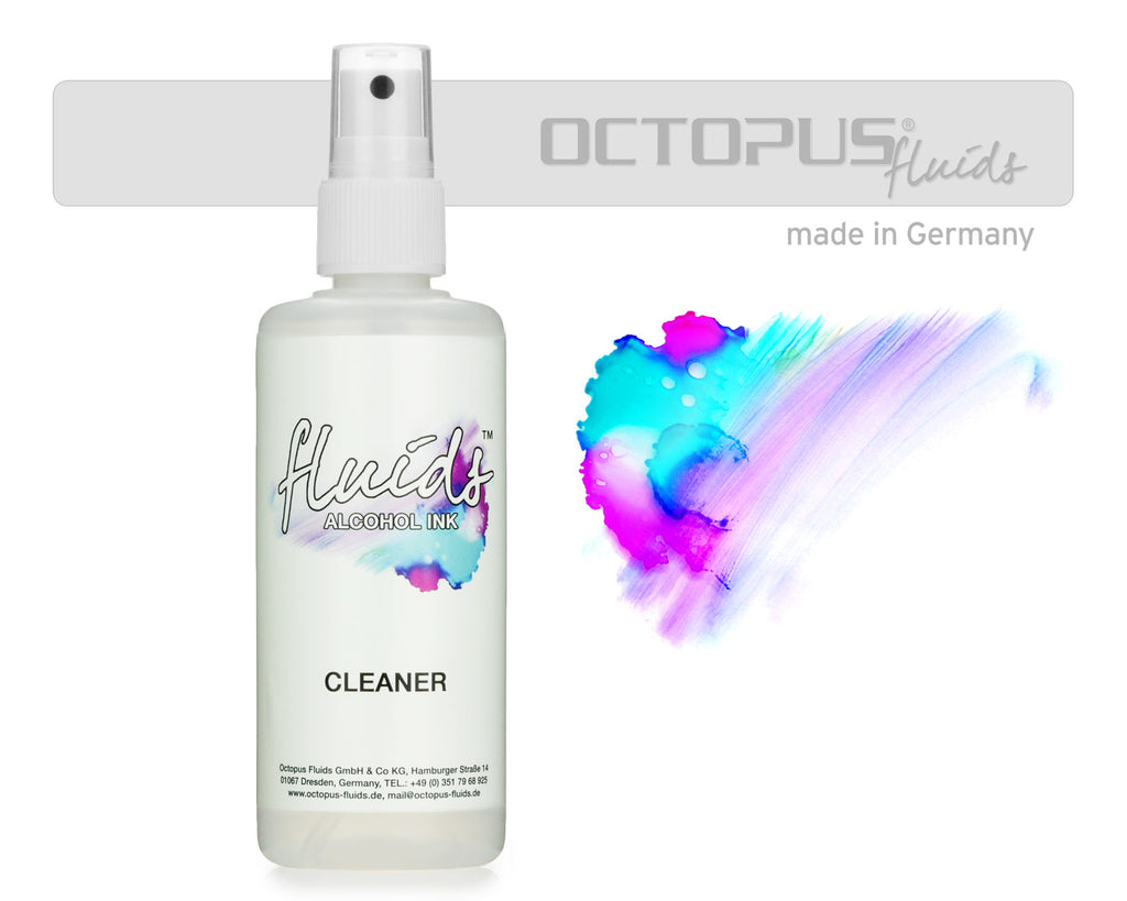 Octopus Alcohol Ink Octopus Fluids Alcohol Ink Cleaner 100ml