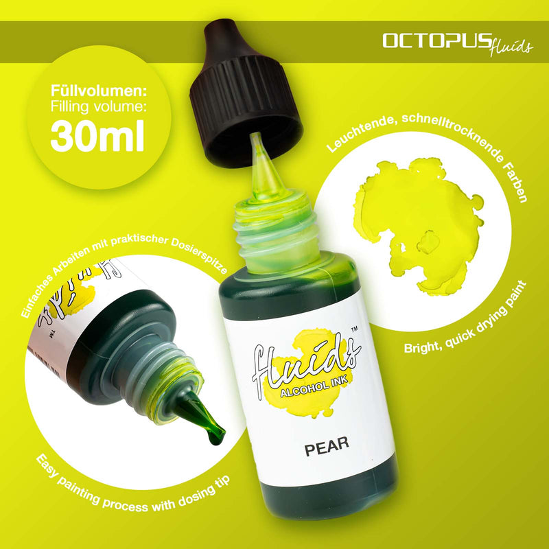 Octopus Fluids Alcohol Inks 30ml