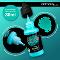 Octopus Fluids Alcohol Inks 30ml#Colour_OPAK CARIBIC BLUE