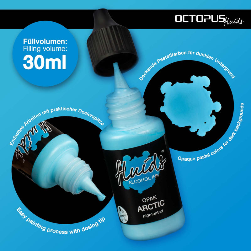 Octopus Fluids Alcohol Inks 30ml