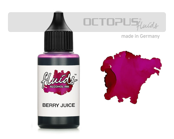 Octopus Fluids Alcohol Inks 30ml#Colour_BERRY JUICE VIOLET