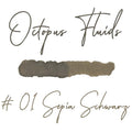 Octopus Fluids Fountain Pen Ink 30ml#Colour_SEPIA BLACK