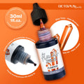 Octopus Fluids Resin Inks 30ml#Colour_PUMPKIN ORANGE