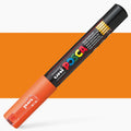 Uni Posca Markers PC-1M Ultra Fine 0.7mm Round Tip#Colour_ORANGE