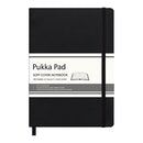 Pukka Soft Cover Lined Black Notebooks
