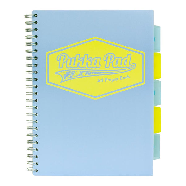 Pukka Pastel A4 Project Books#Colour_BLUE