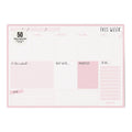 Carpe Diem Weekly Planner Pad#Colour_BALLERINA PINK