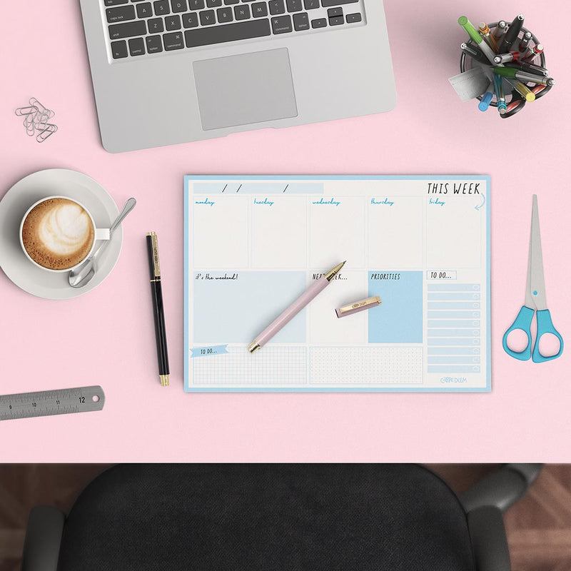 Carpe Diem Weekly Planner Pad