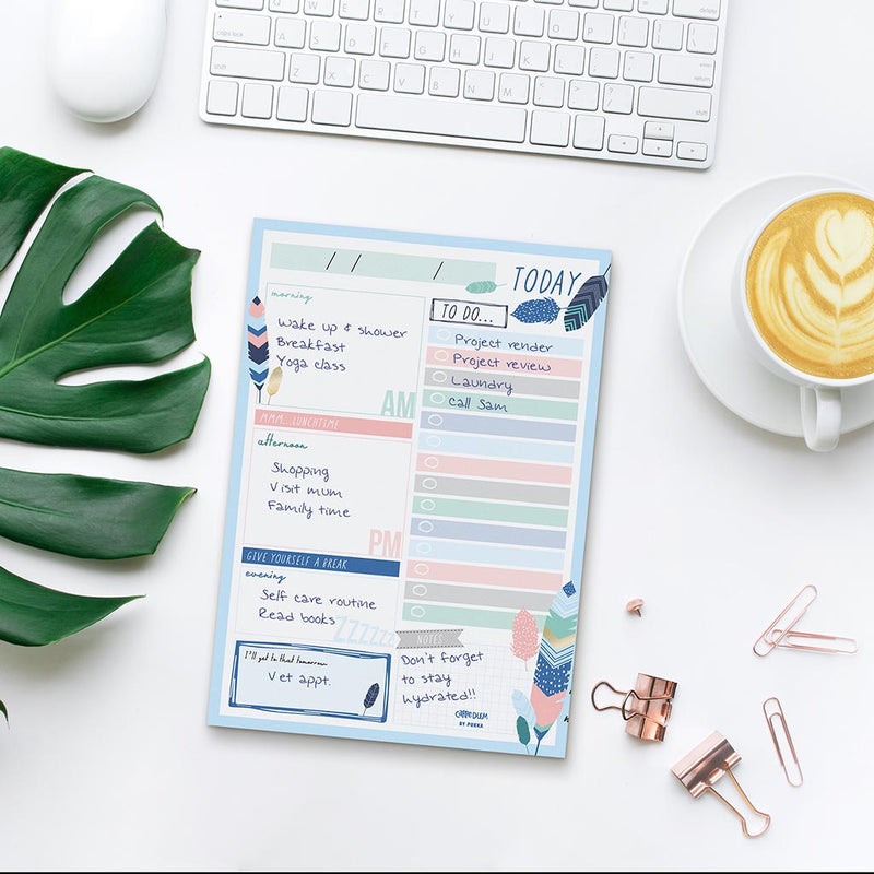 Carpe Diem Daily Planner Pad