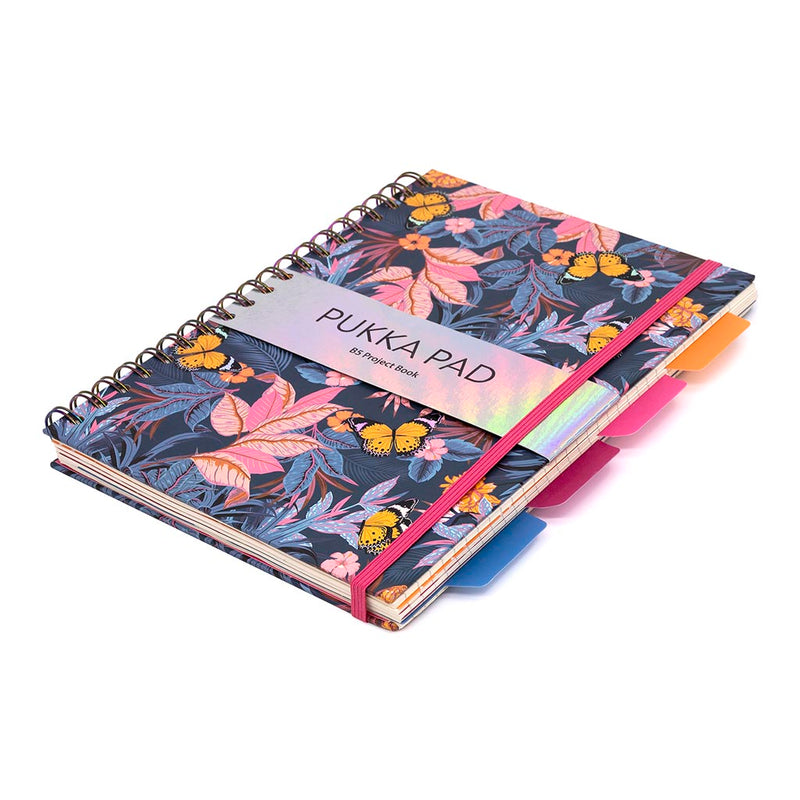 Pukka Bloom Hardcover Project B5 Notebooks