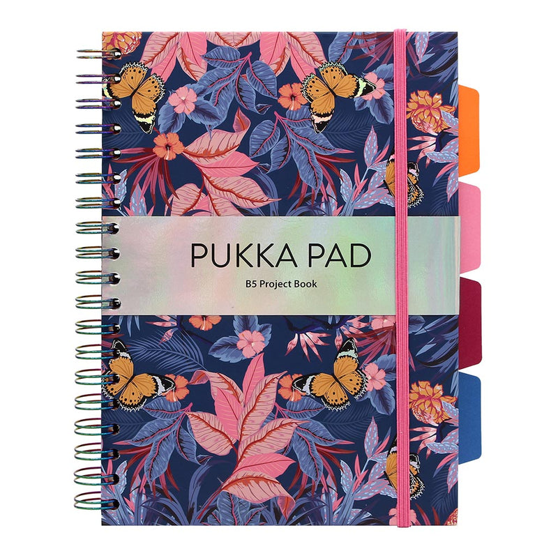 Pukka Bloom Hardcover Project B5 Notebooks