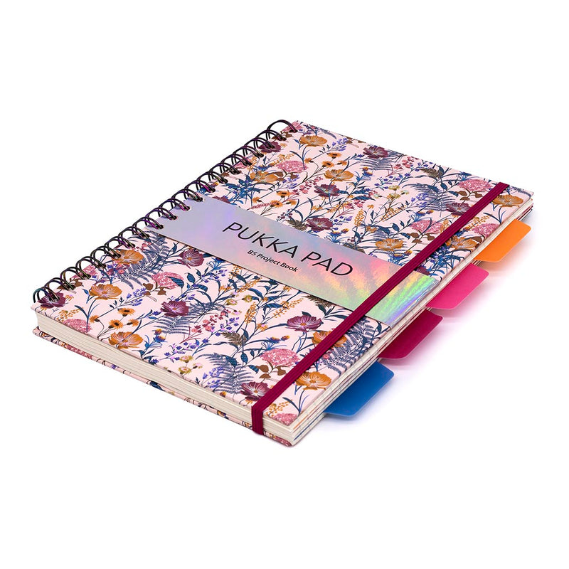Pukka Bloom Hardcover Project B5 Notebooks