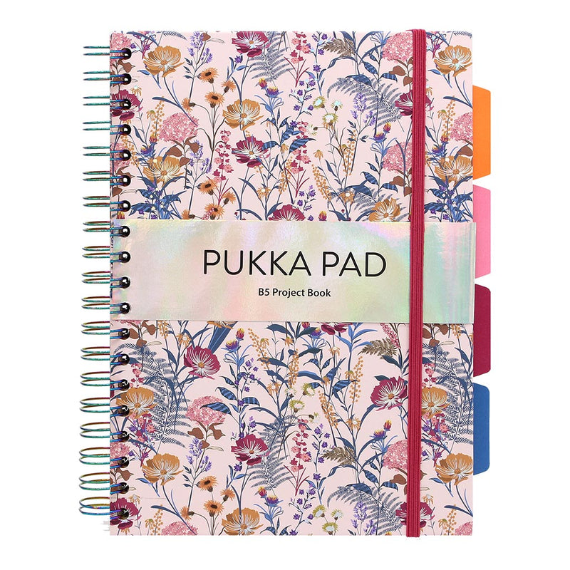 Pukka Bloom Hardcover Project B5 Notebooks