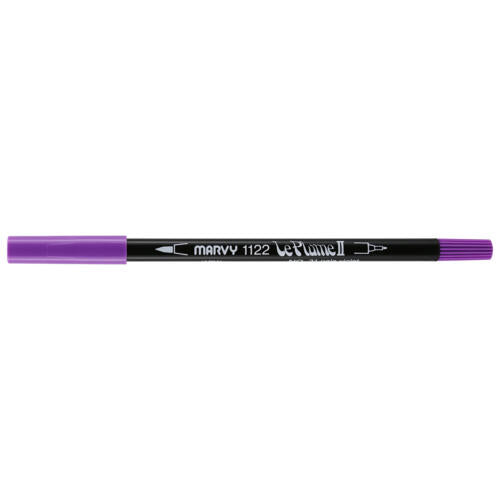 Marvy Le Plume II Dual Tip Water Based Marker Pen