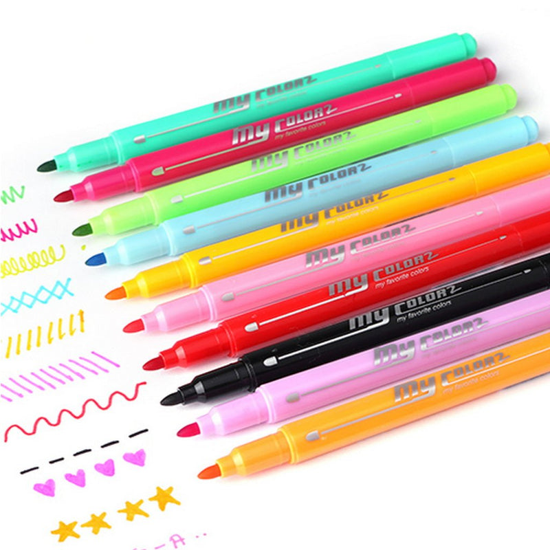 Dong-A My Color2 Twin Tip Marker Set of 10