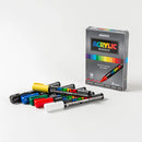 Mungyo Acrylic Markers Assorted Colours Set of 6