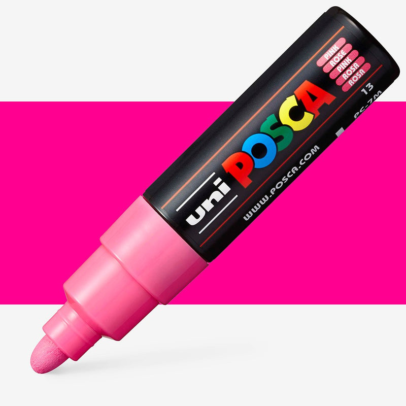 Uni Posca Markers 4.5-5.5mm Bold Bullet Tip PC-7M