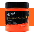 Mont Marte Dimension Acrylic Paints 250ML#Colour_ORANGE