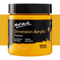 Mont Marte Dimension Acrylic Paints 250ML#Colour_YELLOW OCHRE
